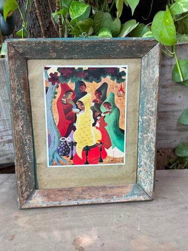 Vintage indian tribal folk art - vintage,
