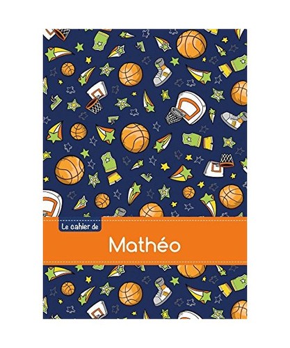Cahier matheo blanc 96p - matheo,