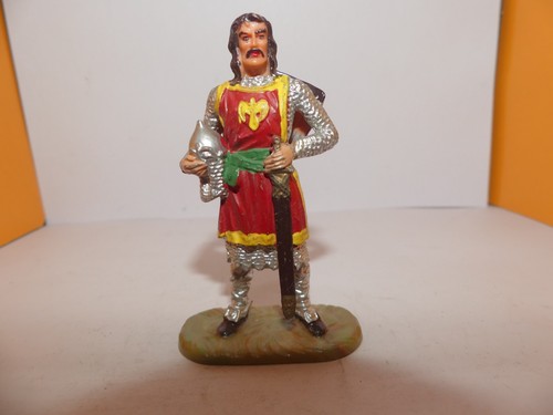 Figurine elastolin moyen age - elastolin,