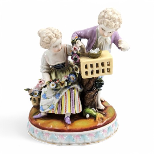 Ancien porcelaine groupe - ancien,