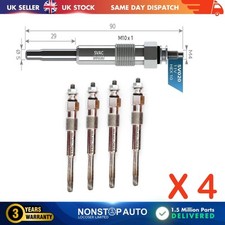 4X Bougies De Préchauffage Pour Fiat Scudo 1.9 D 9631658980