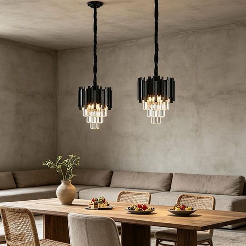 30cm lustre cristal - 30cm, en