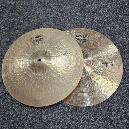 Hat cymbals paiste - hi-hat,