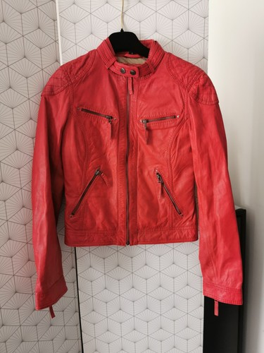 Veste cuir oakwood - veste, en