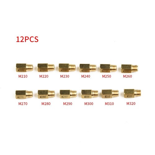 12x carburateur gicleur pour - carburateur,