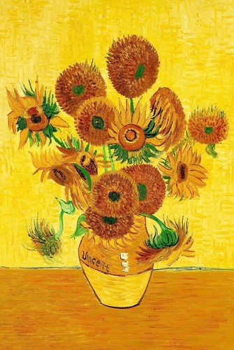 Tournesols apres van gogh - tournesols, d'apres