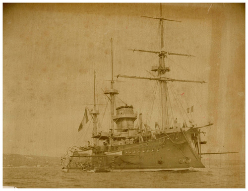 Marine française cuirassé - marine,
