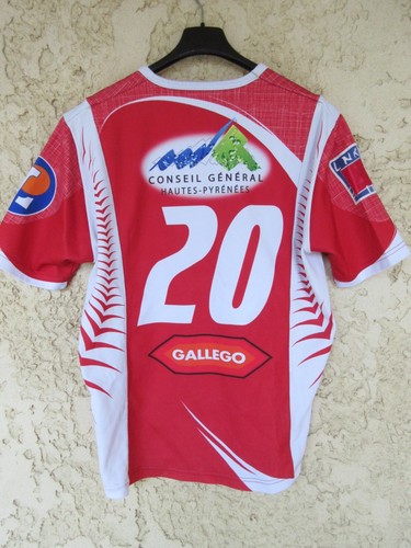 Maillot tarbes pyrenees rugby - tarbes,
