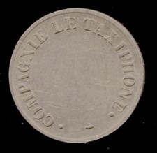 France - Jeton téléphonique - Compagnie le Taxiphone (1947-55) D 24mm