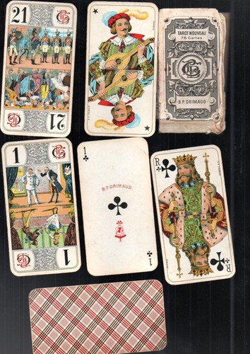 Ancien jeu tarot p - tarot, b