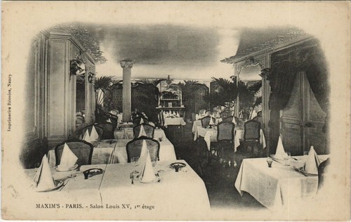 Cpa paris maxim salon - maxim's,