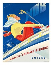 Affiche vintage de voyage �