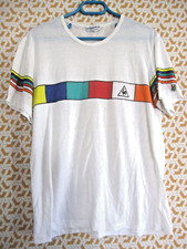 Tee Shirt Yannick Noah 1986 Le Coq Sportif Tennis Made in France Homme - L