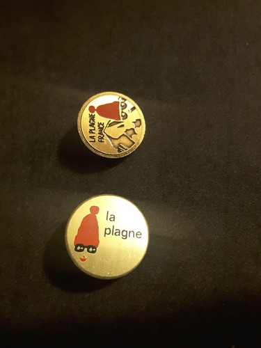 Insigne plagne ski savoie - ,
