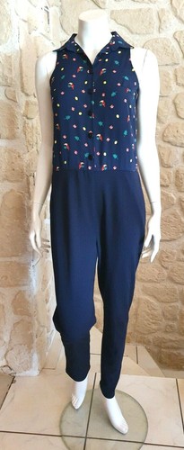 Combi pantalon bleu neuf - combi-pantalon,