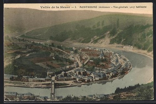 Cpa monthermé ardennes vue - /ardennes,,