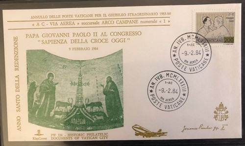 Fdc vatican pope john - vatican,, «