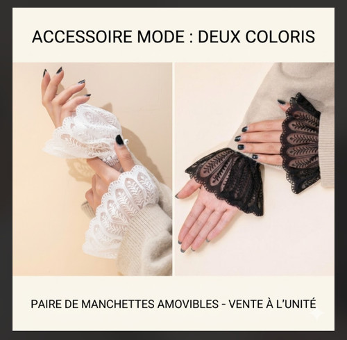 Bracelet poignets amovibles - poignets,