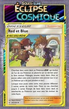 Red et Blue - SL12:Éclipse Cosmique - 202/236 - Carte Pokemon Neuve Française
