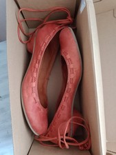 Chaussures Cuir Femme, Chocolate, Brique Corail, Pointure 38