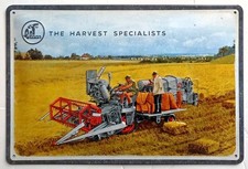 Plaque métal vintage TRACTEUR
