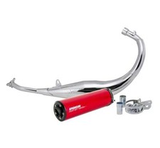 Pot Voca chromé/rouge passage