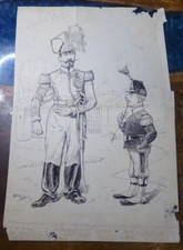 EMILE COHL encre sur papier