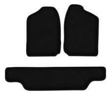 Tapis de sol en velours noir