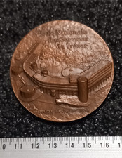 8# Médaille Bronze École Nationale des Services du Trésor gr BUXIN