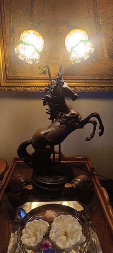 Lampe sculpture recul - lampe,