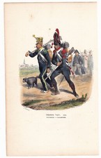 Gravure XIXe Infanterie