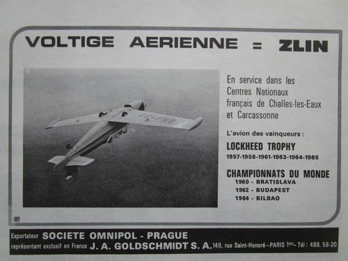 1966 pub omnipol praha avion - 1966,