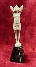 NUDE NAKED EROTIC LADY WOMAN WOMEN FEMME EROTIQUE EGYPTOMANIA SCULPTURE STATUE