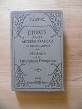 C CARUEL . ETUDES SUR LES