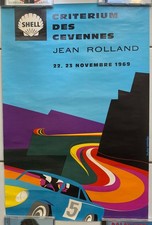 Affiche Automobile ancienne