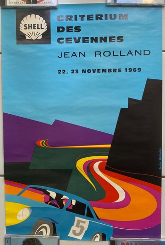 Affiche automobile ancienne - affiche,