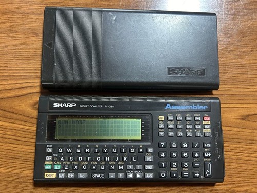Sharp g811 pocket computer - sharp,