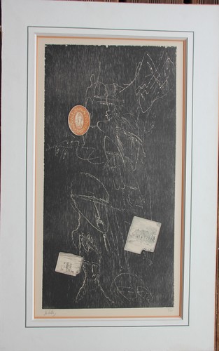 Gravure signée numérotée - , de