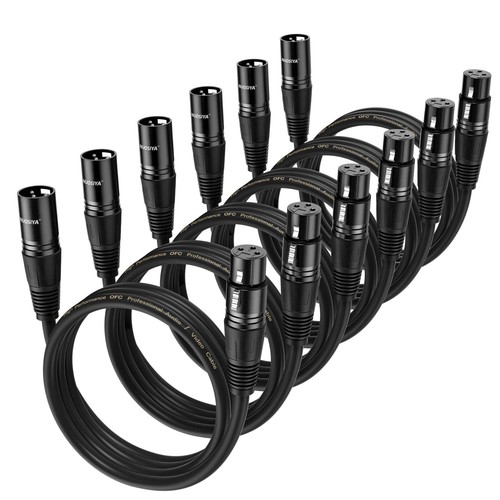 Xlr cable 6 packs - cable,
