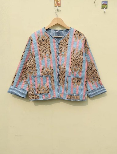Veste coton matelassée - coton,