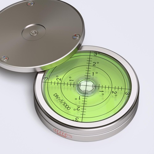 Niveau bulle circulaire - niveau,