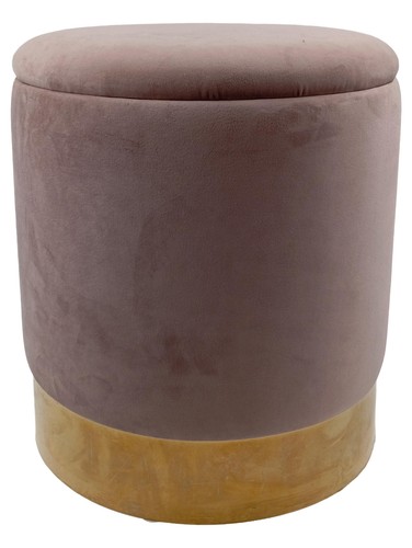 Depot tabouret moderne velours - tabouret,