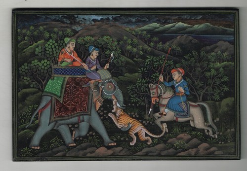 Peinture miniature indienne - miniature,
