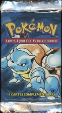 1999 Pokemon FRENCH 1st Edition Base Set Tortank-Blastoise Booster Pack Sealed
