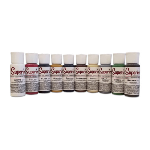 Superior coloring resin for - coloring,