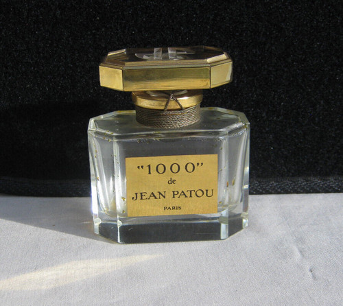 Ancien flacon jean patou - patou, 1000