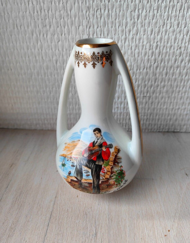 Mini vase motif - corse, en