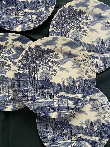 Lot assiettes plates - lot, 5