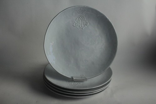 Assiettes henri faïence - 5,