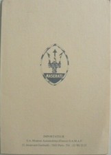 Brochure tarifs et concessions Frnace MASERATI BITURBO de 10 / 1984 